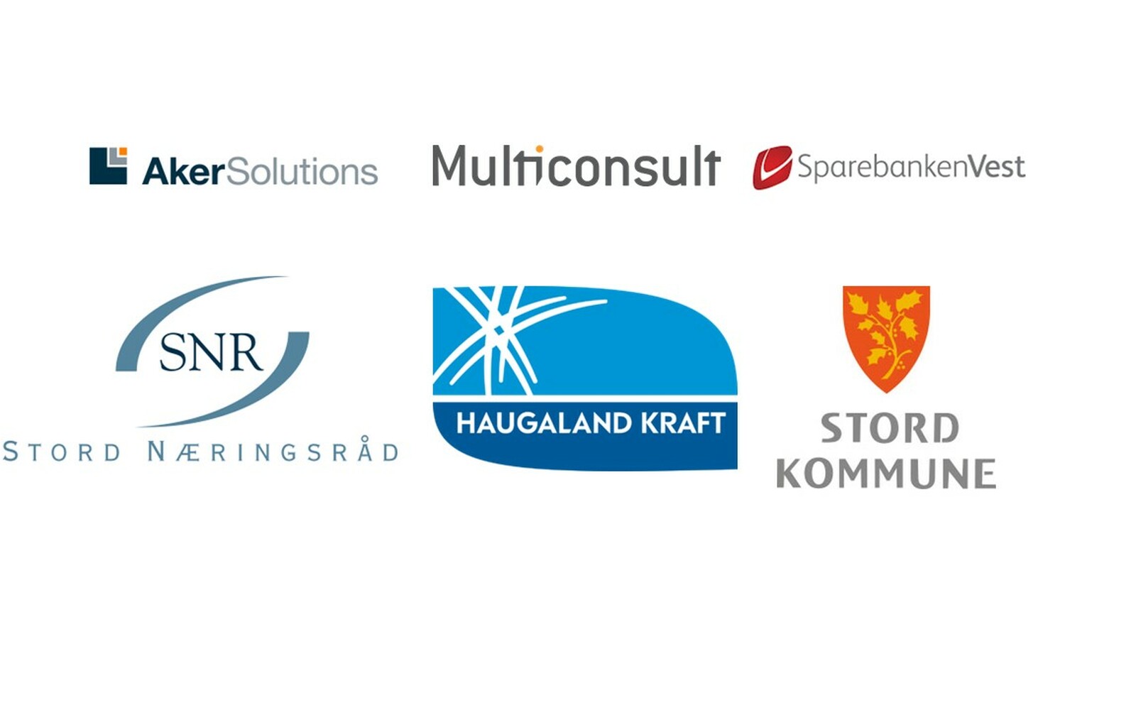 SNR-Stord kommune og hovudsamarbeidspartanane logoar