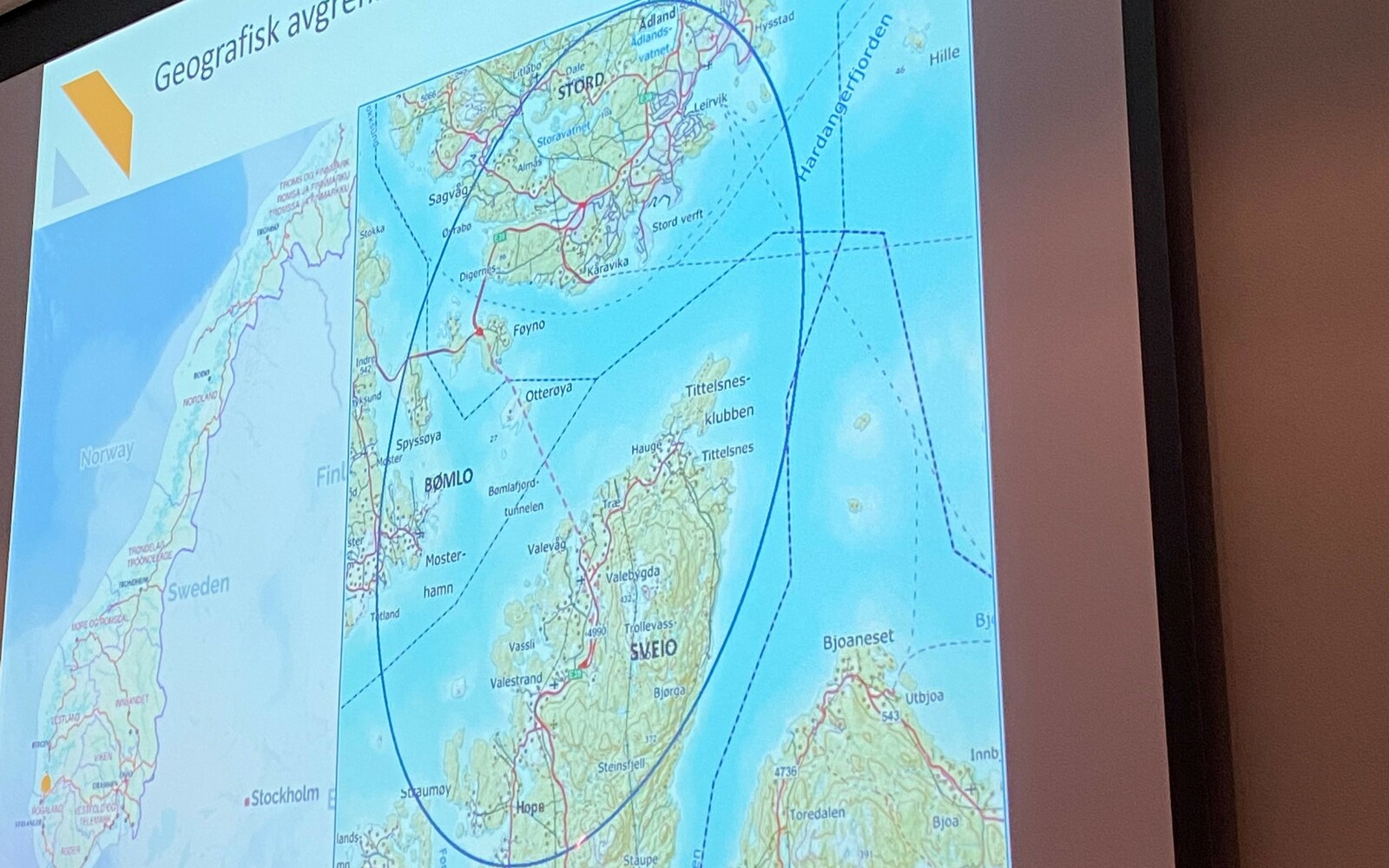 kart Bømlafjorden